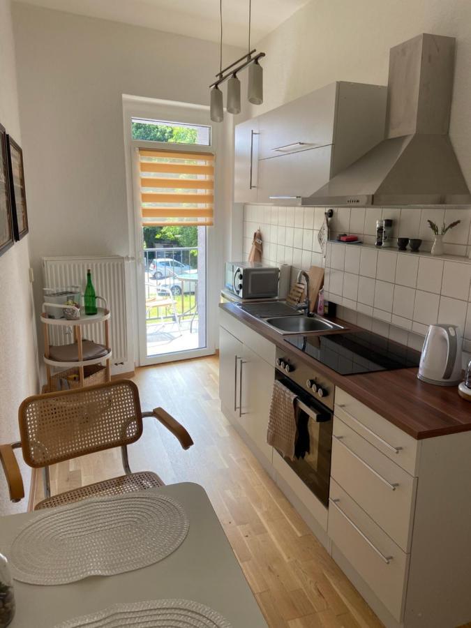 Schoene Ferienwohnung Mit Kostenlosem Parkplatz コットブス エクステリア 写真